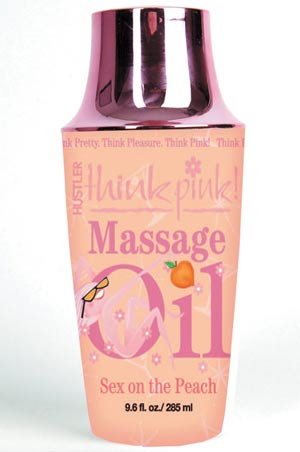 Huile de Massage Hustler P�che
